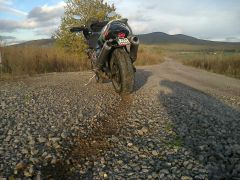 beauty of gravel road