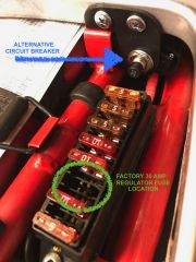 regulator/charging "fuse"