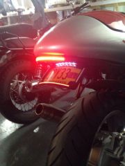 LED tail light and plate frame / fender eliminator