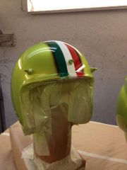 Tommy helmet in the same paint job